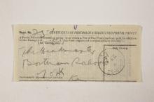 1913-14 Lahun, Haraga Mailing label PMA/WFP1/D/22/50.28