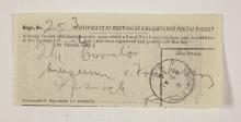 1913-14 Lahun, Haraga Mailing label PMA/WFP1/D/22/50.40