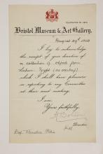 1913-14 Lahun, Haraga Receipt from institution  PMA/WFP1/D/22/56.2