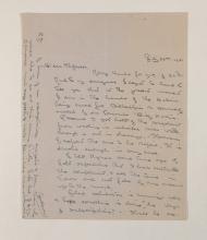 1919-21 Sedment, Lahun Correspondence PMA/WFP1/D/24/12.1