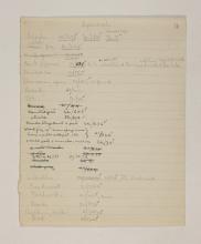 1919-21 Sedment, Lahun Individual institution list PMA/WFP1/D/24/30