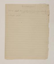 1919-21 Sedment, Lahun Individual institution list PMA/WFP1/D/24/40.2
