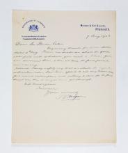 1922-23 Qau el-Kebir Correspondence PMA/WFP1/D/26/38