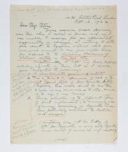 1922-23 Qau el-Kebir Correspondence PMA/WFP1/D/26/46.1