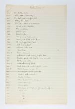 1922-23 Qau el-Kebir Individual institution list PMA/WFP1/D/26/7.1
