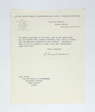 1923-24 Qau el-Kebir, Hemamieh Correspondence PMA/WFP1/D/27/38.2