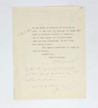 1923-24 Qau el-Kebir, Hemamieh Correspondence PMA/WFP1/D/27/39.2