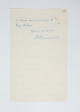 1923-24 Qau el-Kebir, Hemamieh Correspondence PMA/WFP1/D/27/40.2