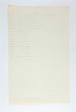1924-25 Badari, Faiyum Individual institution list PMA/WFP1/D/28/8