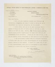 1926-27 Secondary distribution from UCL Correspondence PMA/WFP1/D/30/24