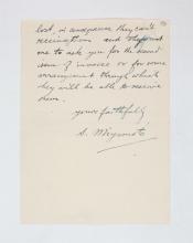 1926-27 Secondary distribution from UCL Correspondence PMA/WFP1/D/30/30.2