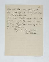 Naqada 1894-1895, Correspondence, PMA/WFP1/D/3/3.2