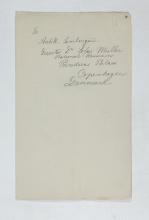 Naqada 1894-1895, Correspondence, PMA/WFP1/D/3/5.1