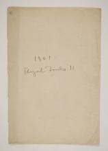 Abydos, Bet Khallaf, el-Mahasna 1900-1901, Distribution List, PMA/WFP1/D/9/21.1