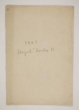 1900-01 Abydos, Bet Khallaf, el-Mahasna Distribution list PMA/WFP1/D/9/21.1