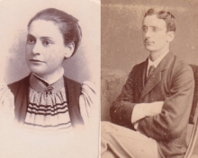 Figure 4: Isabella Matilda Holmes Gladstone (1895) and Basil Holmes (c. 1876). Courtesy of Jake Holmes